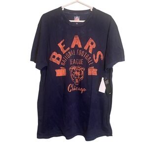 NWT Chicago Bears National Football League NFL‎ Mens Shirt Blue XL Team Apparel